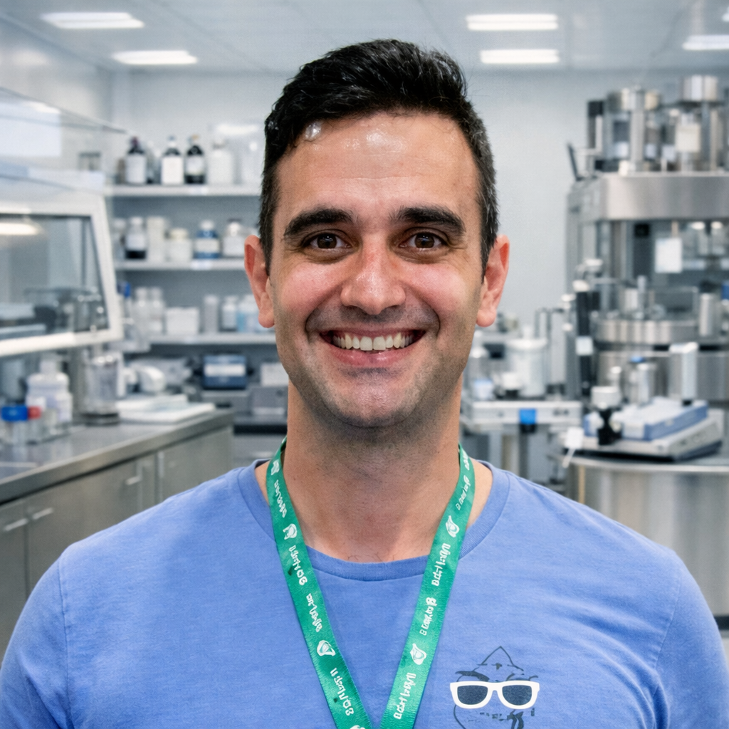 Foto de Dr. Guilherme Barbieri - Pharmacotechnical Development Manager da Axis Biotec Brasil